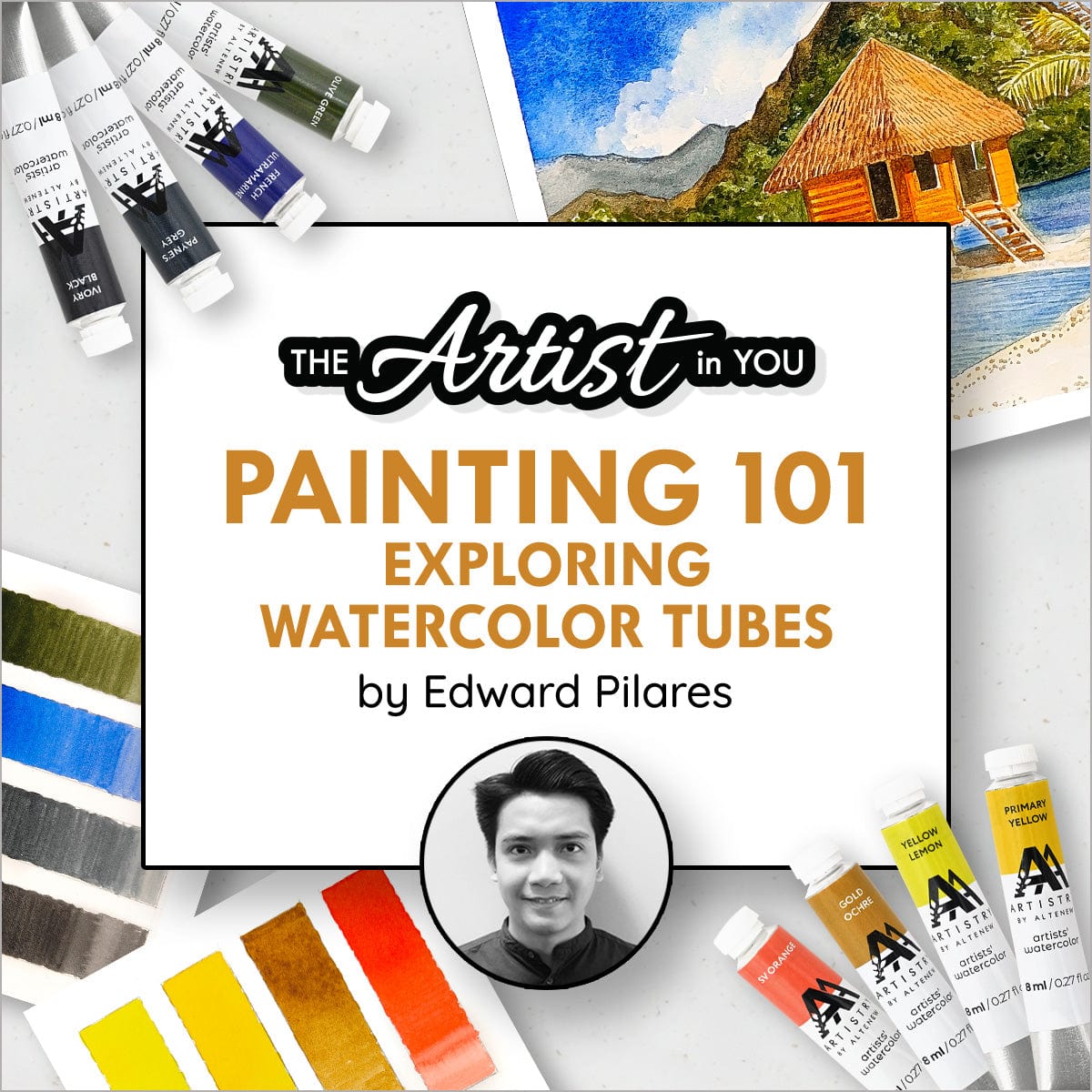 Courses The Artist in You: Exploring Watercolor Tubes