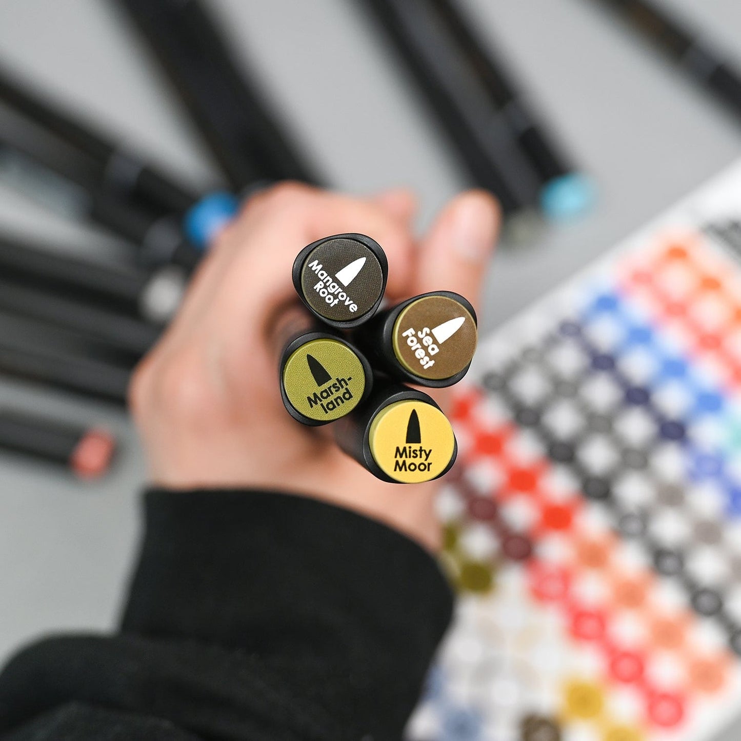 Decals Mystic & Beach Garden Marker Topper Label Set