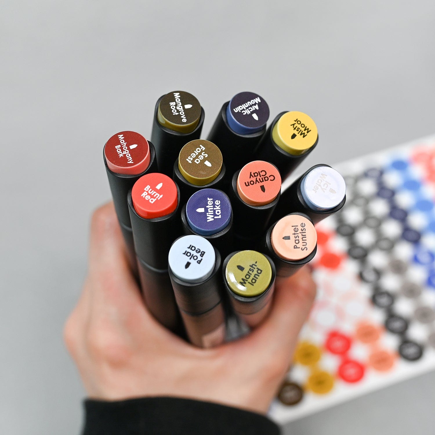 Decals Mystic & Beach Garden Marker Topper Label Set