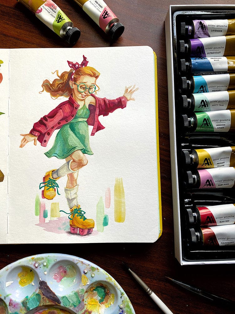 Gouache Paint Sets 101: Your Gateway to Stunning Creations