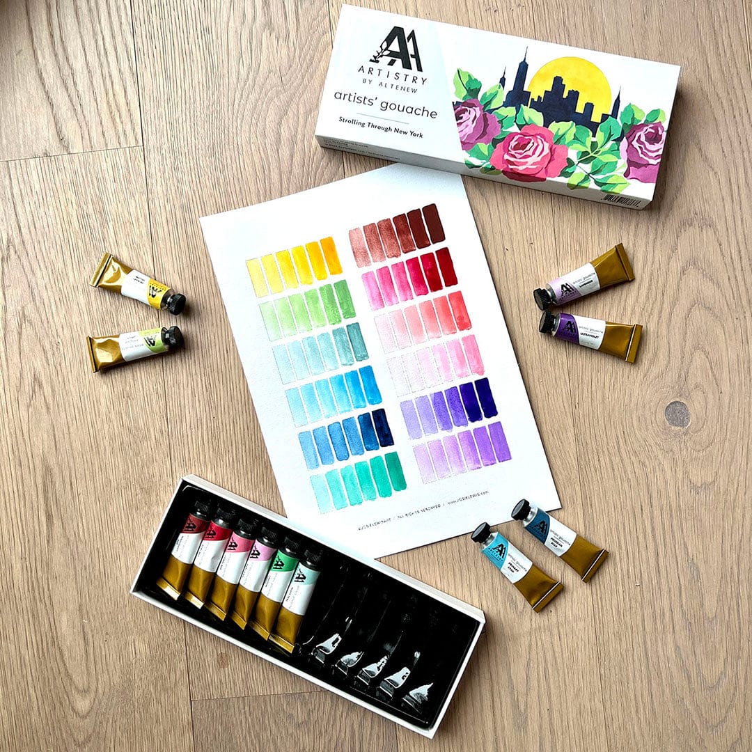 The Complete Guide to Gouache Paints for Beginners – Altenew