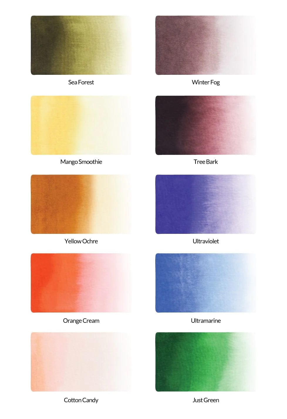 Liquid Watercolor Bundle Autumn Festival Liquid Watercolor - Brush Marker Refill Bundle