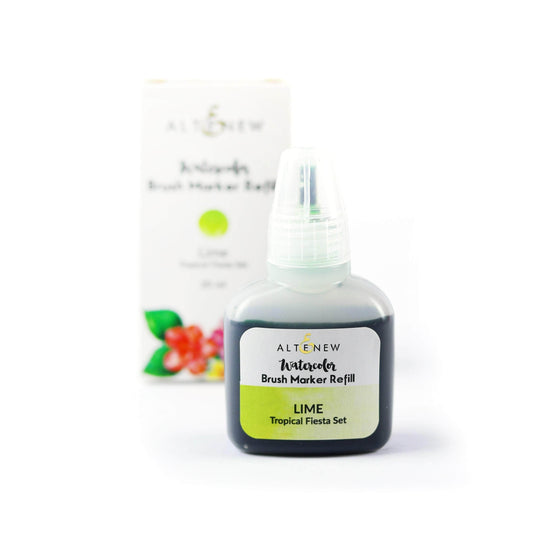Liquid Watercolor Lime Liquid Watercolor - Brush Marker Refill