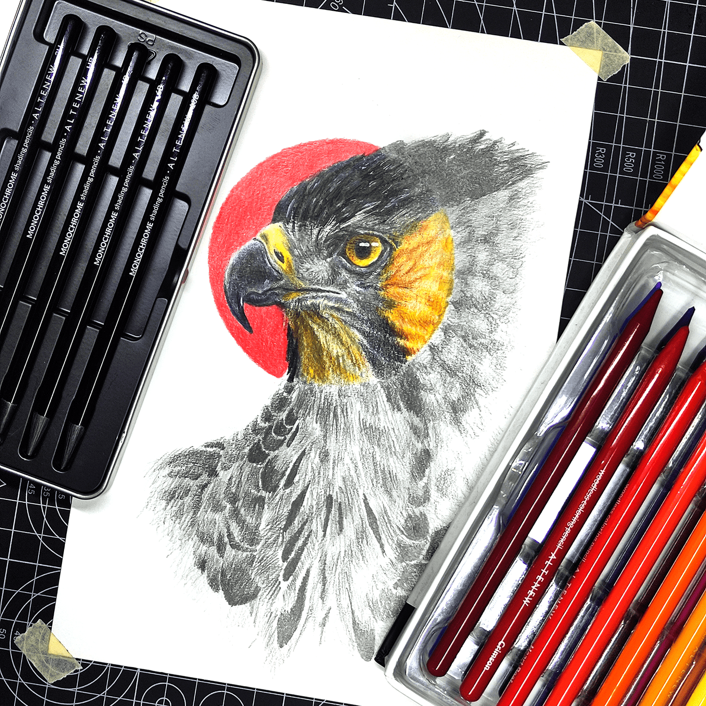 Pencils Monochrome Shading Pencils