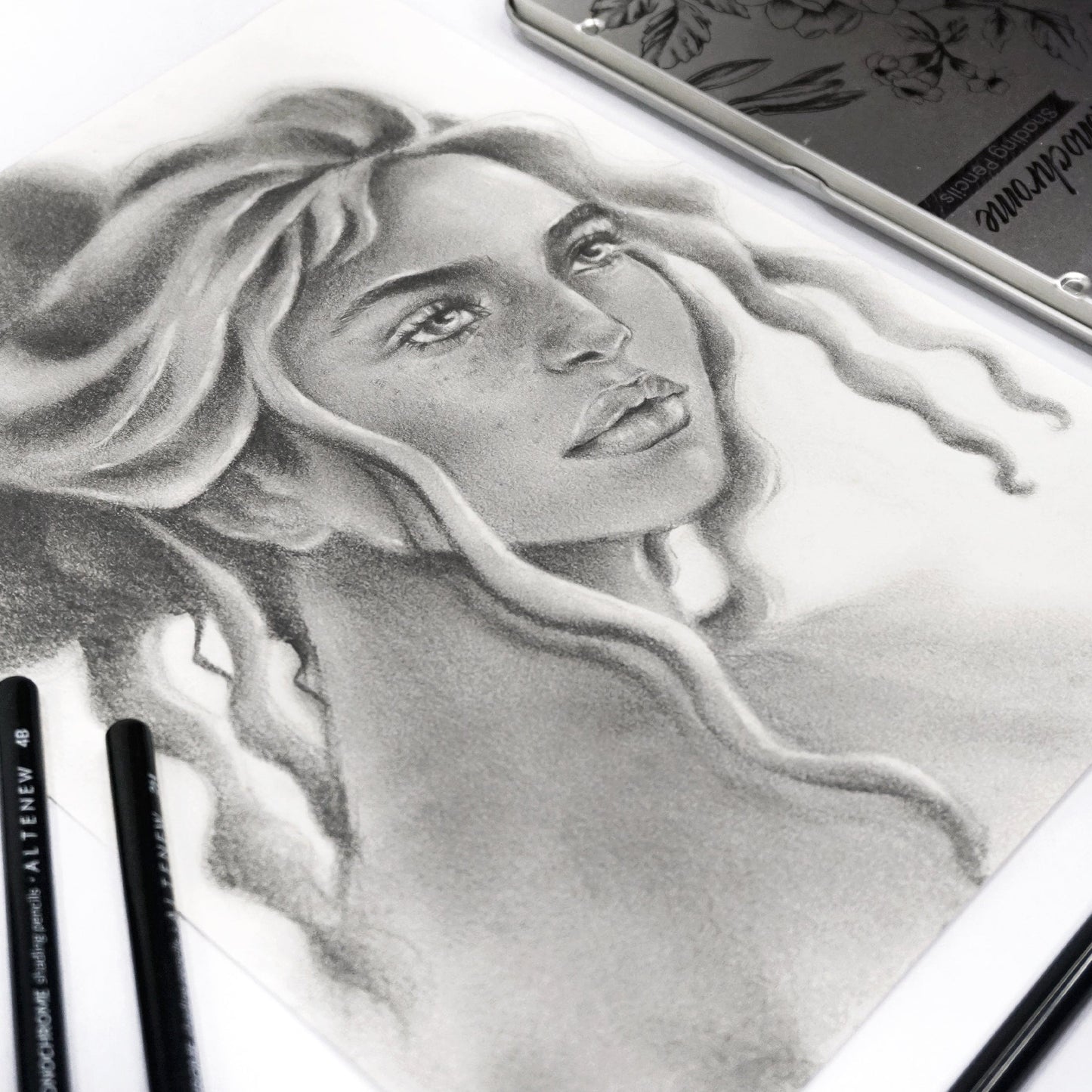 Pencils Monochrome Shading Pencils