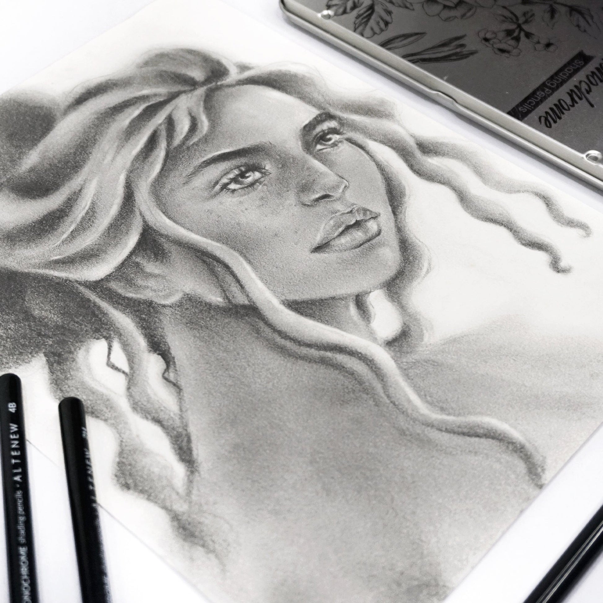 Pencils Monochrome Shading Pencils