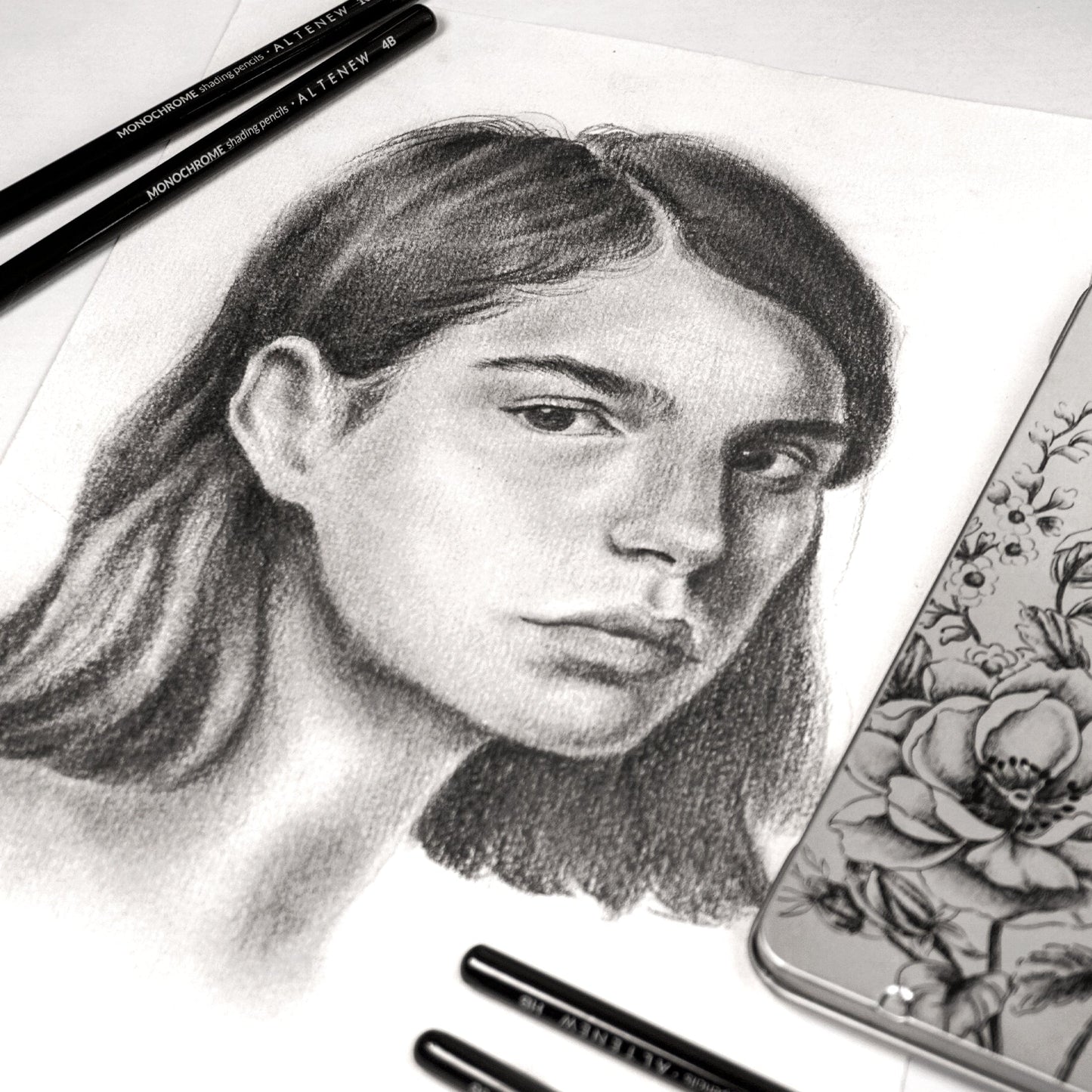 Pencils Monochrome Shading Pencils