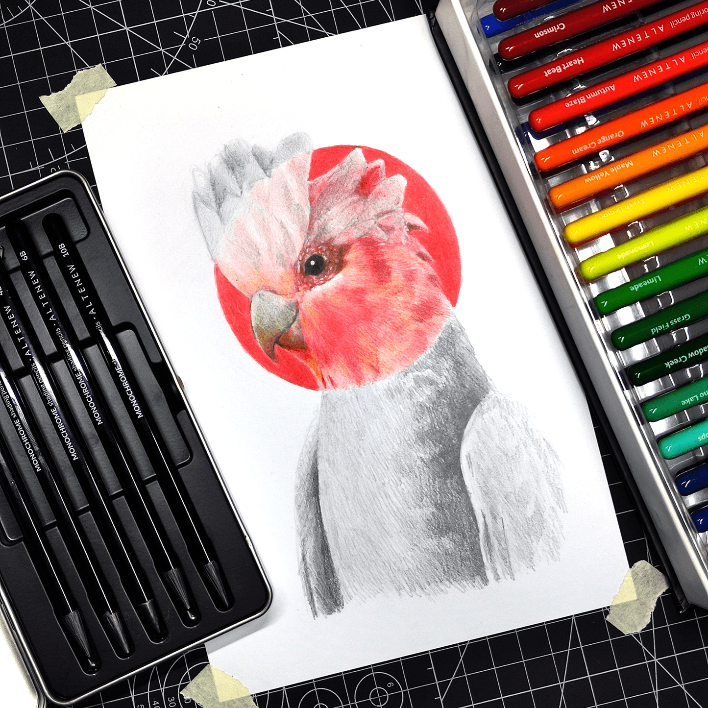 Pencils Monochrome Shading Pencils