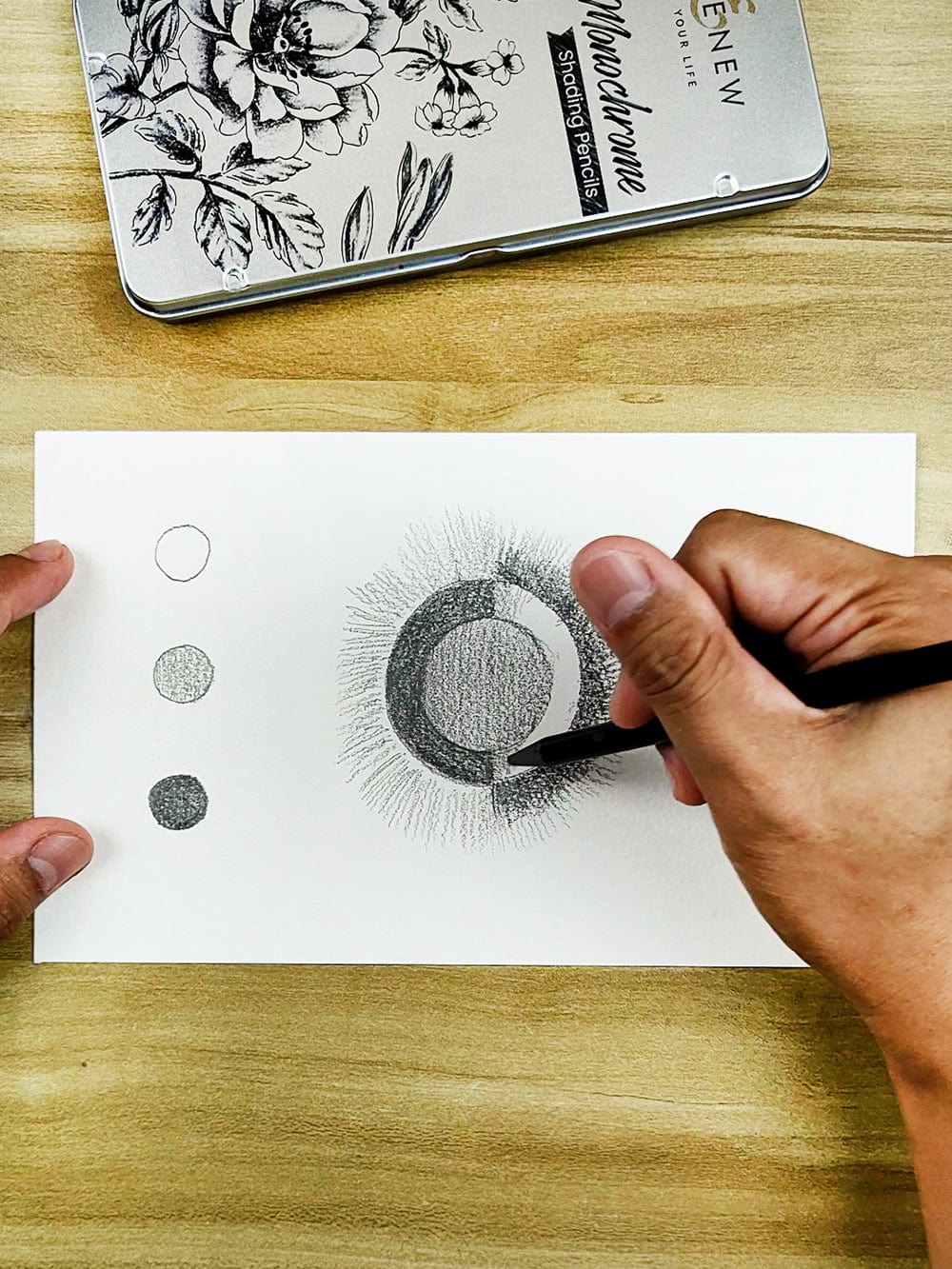 Pencils Monochrome Shading Pencils