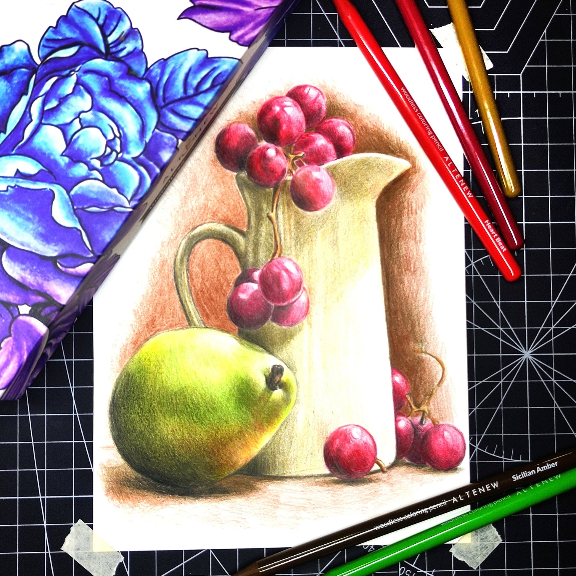 Pencils Woodless Watercolor Pencil 24 Set