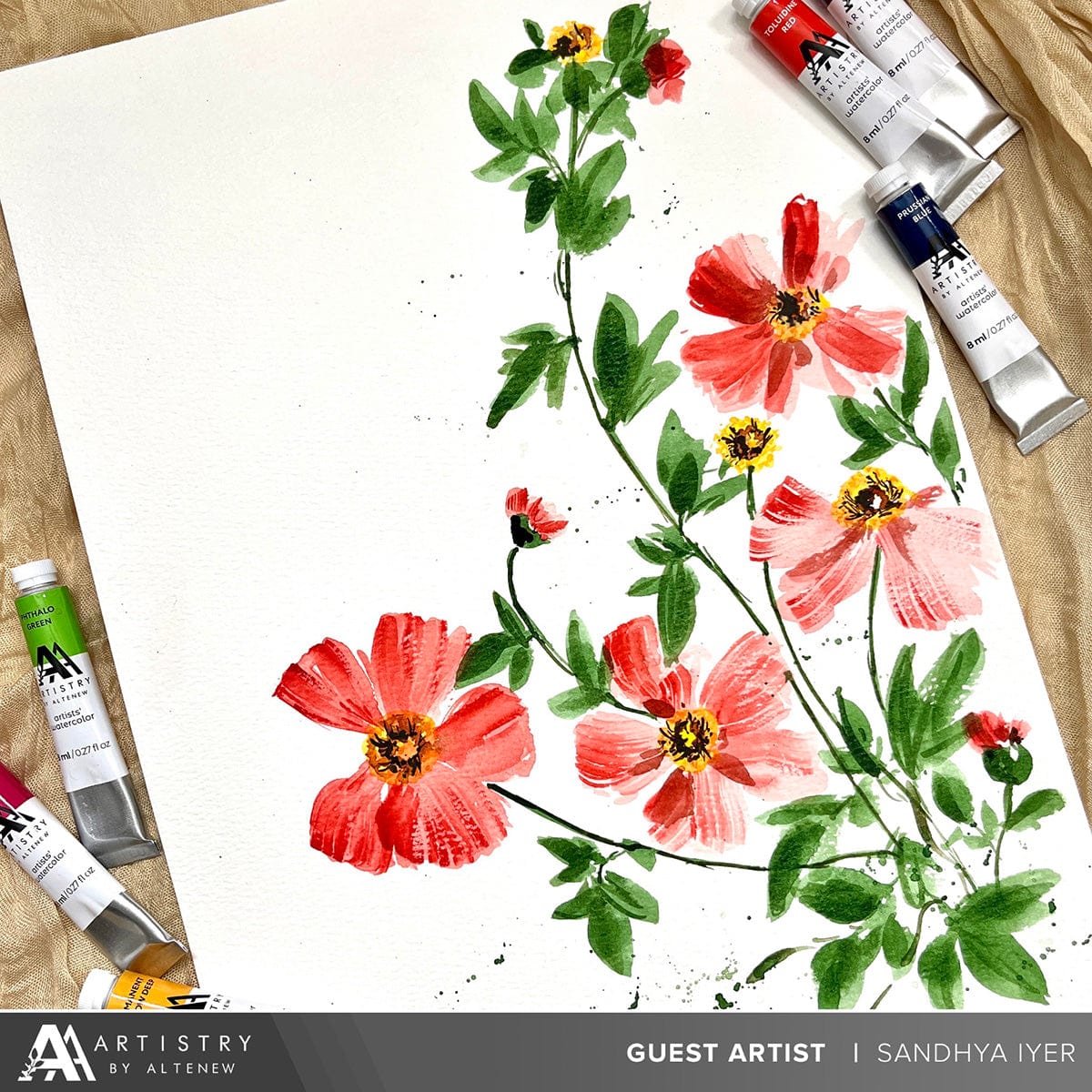 Release Bundle Ultimate Artists' Watercolor Tube Bundle
