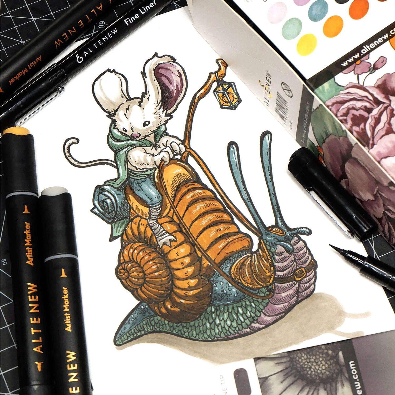 Stationery Fine Liner Pen Set