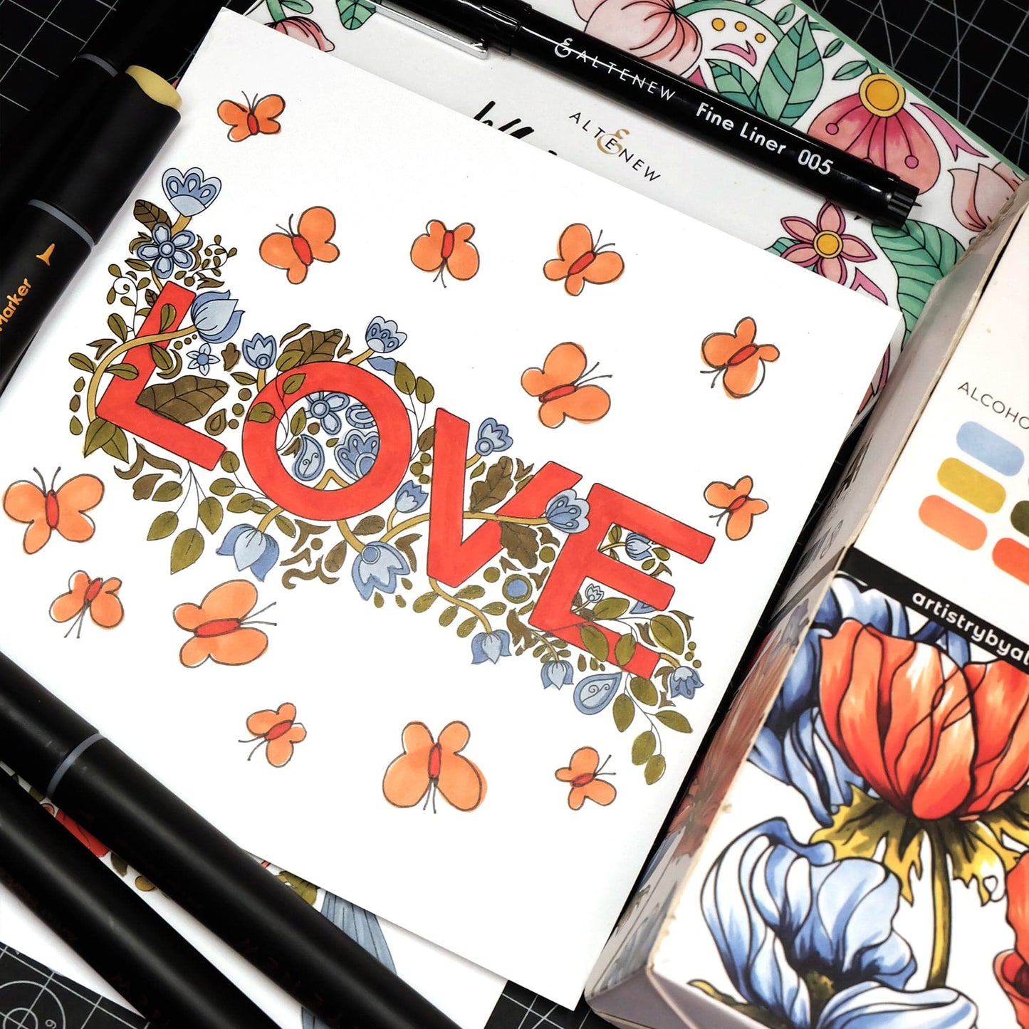 Stationery Fine Liner Pen Set