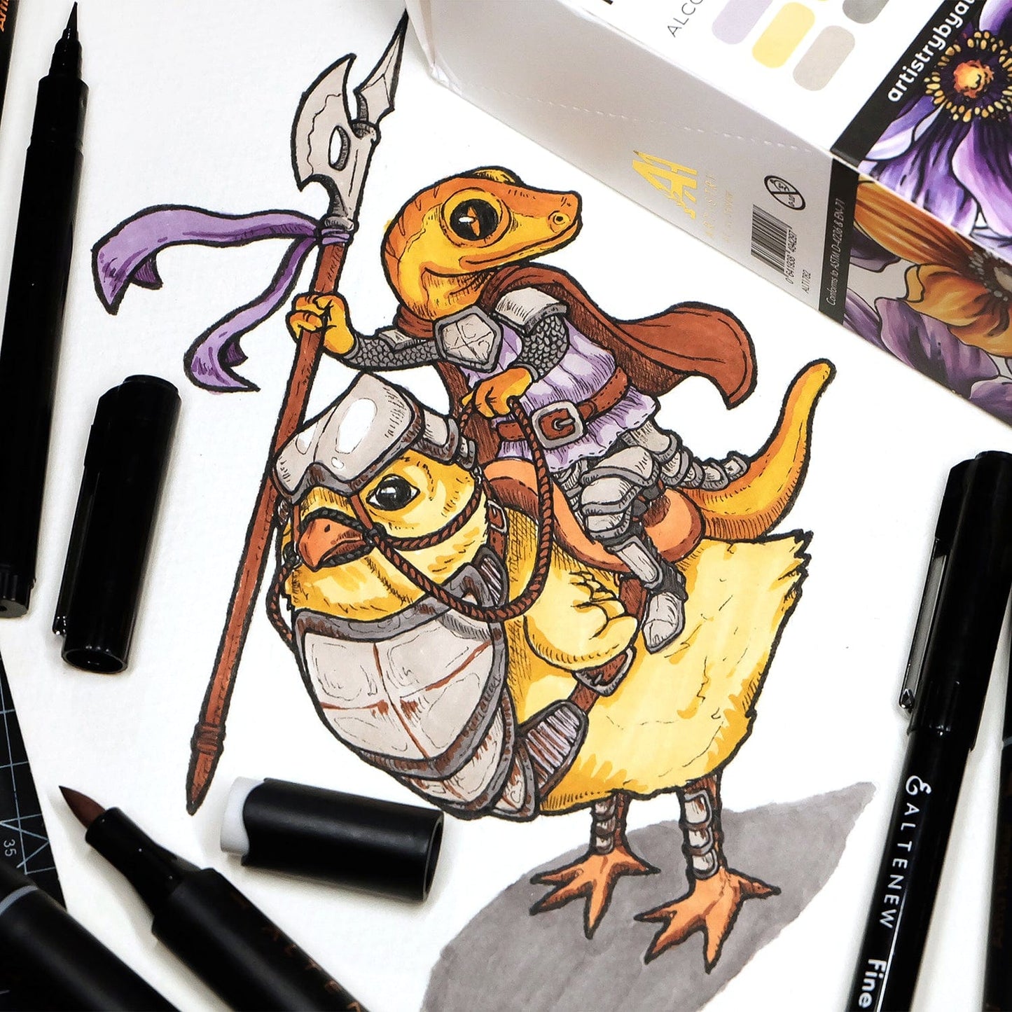 Stationery Fine Liner Pen Set