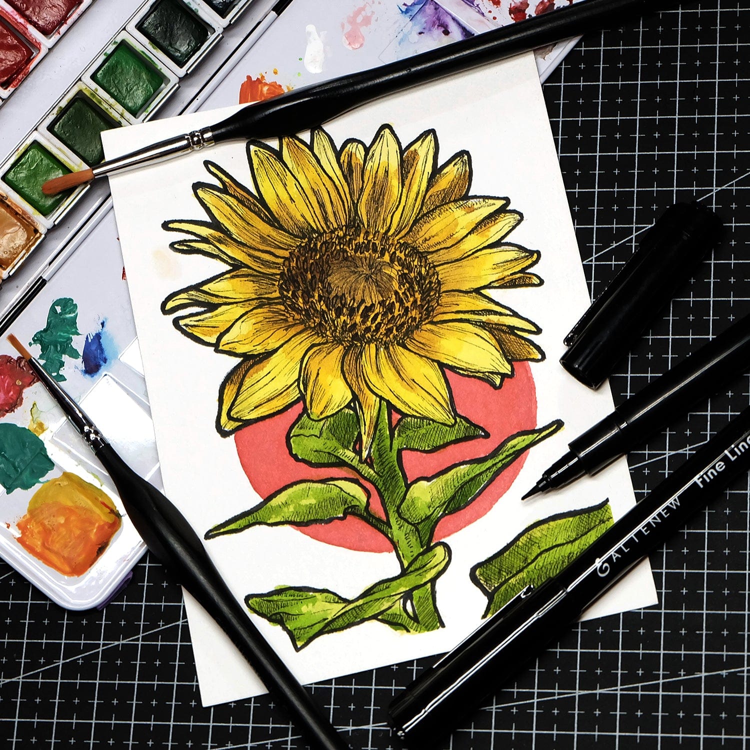 Stationery Fine Liner Pen Set