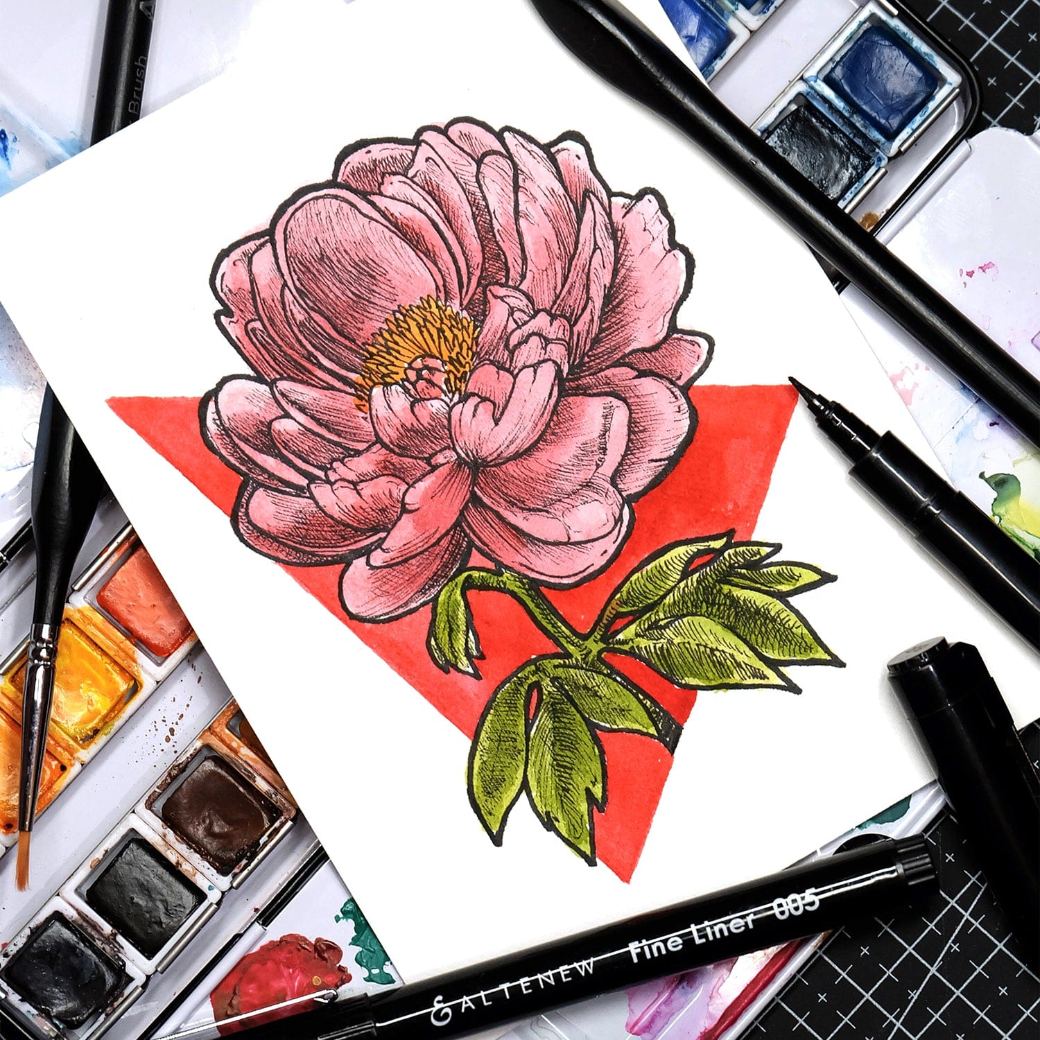 Stationery Fine Liner Pen Set