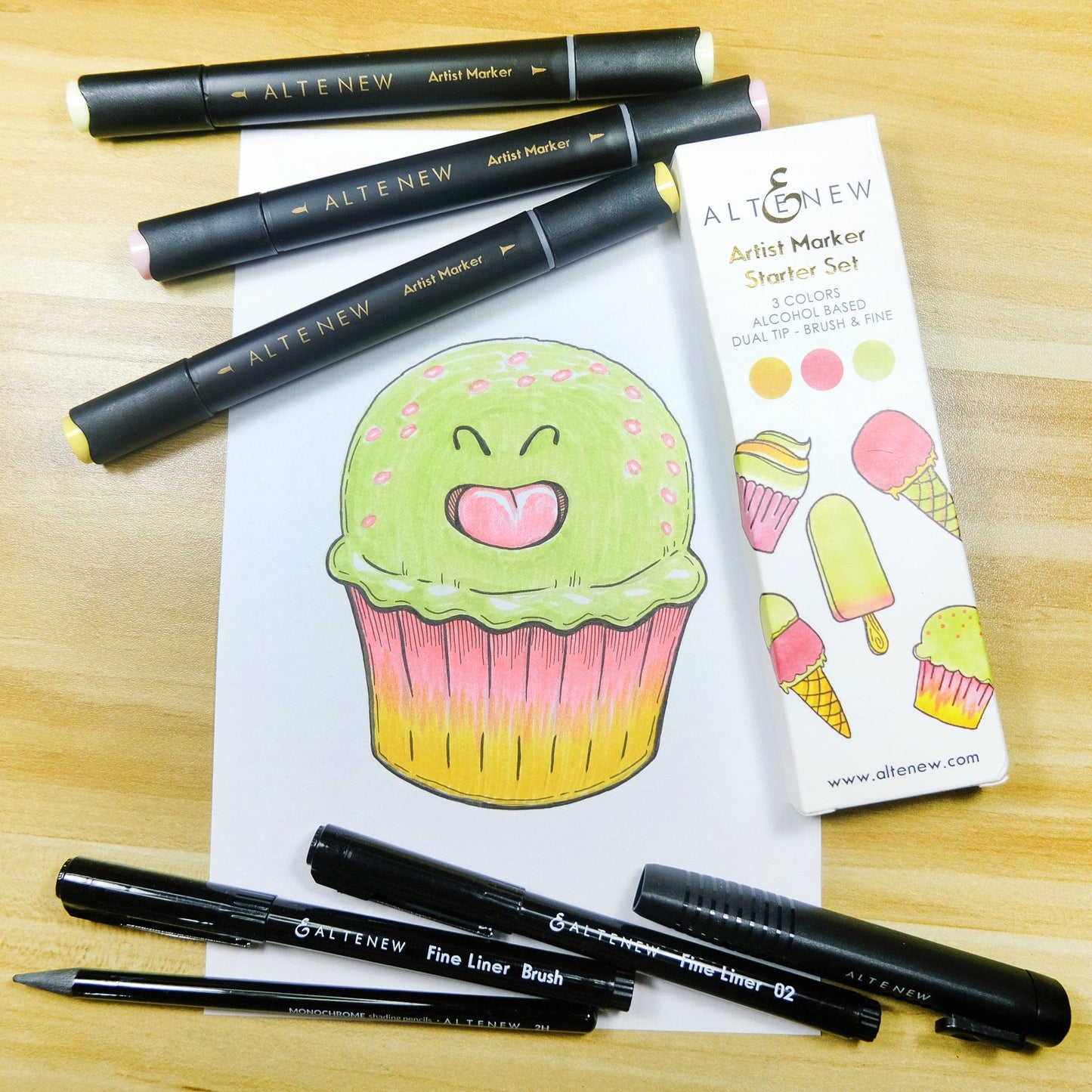 Stationery Fine Liner Pen Set