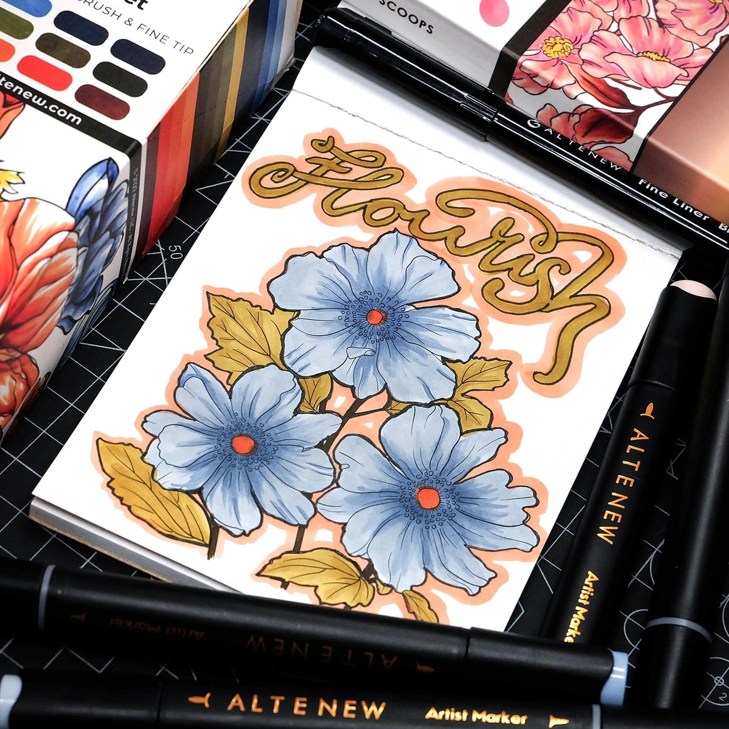 Stationery Fine Liner Pen Set