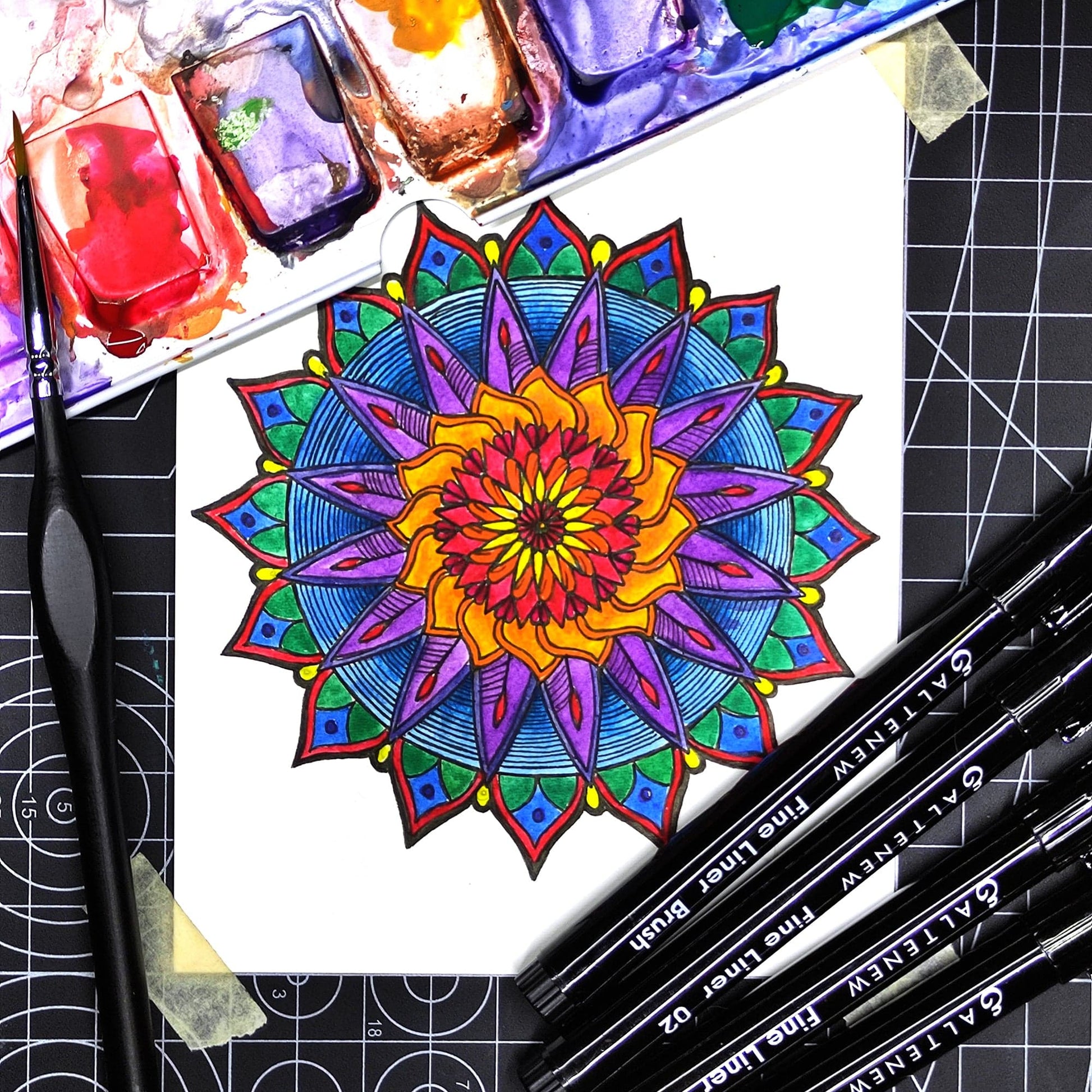 Stationery Fine Liner Pen Set