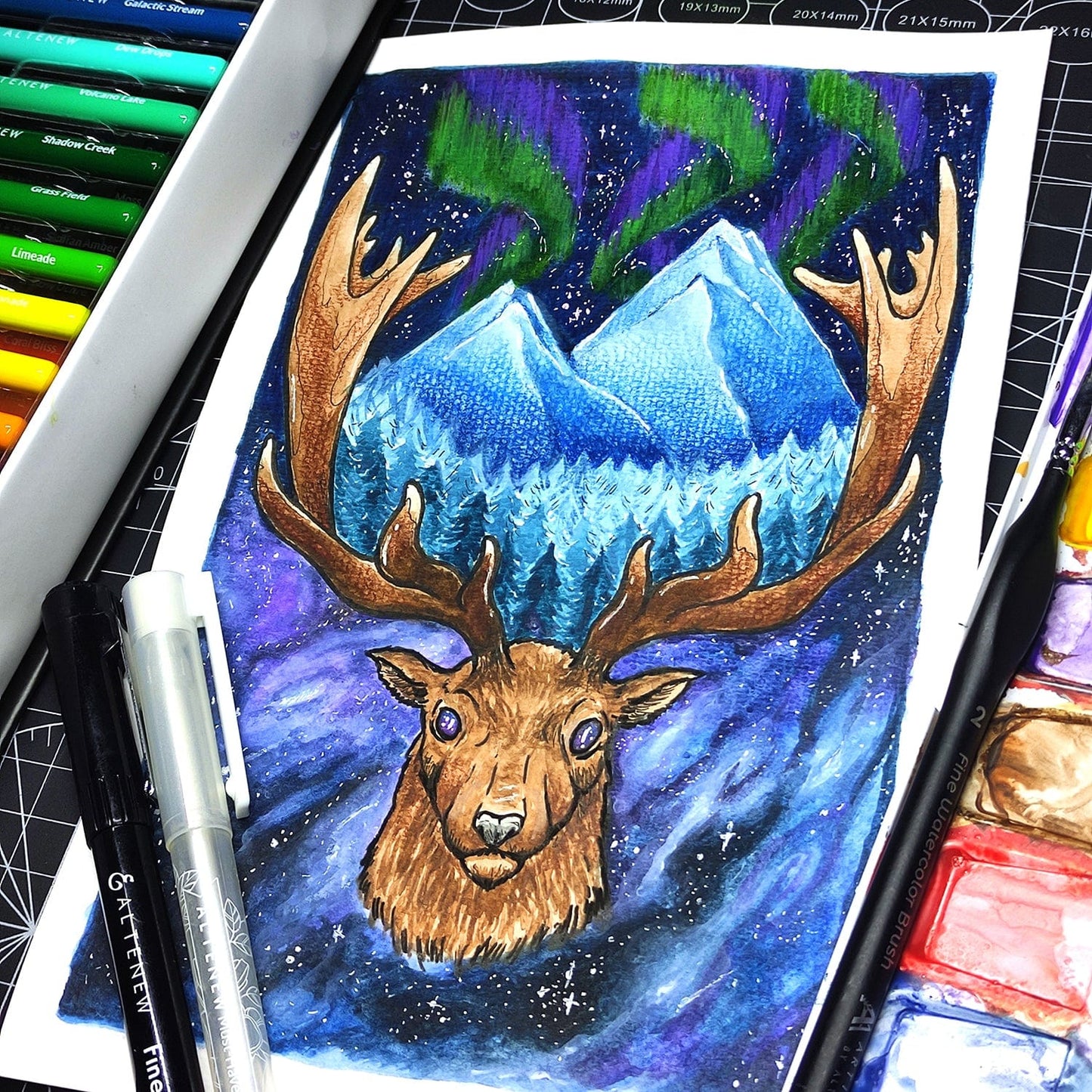 Stationery Fine Liner Pen Set