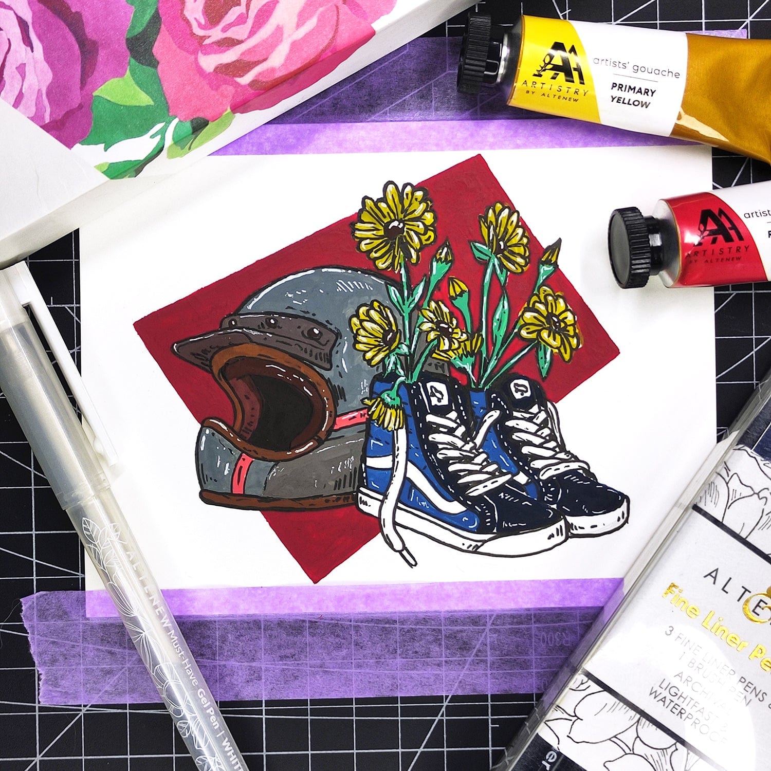 Stationery Fine Liner Pen Set