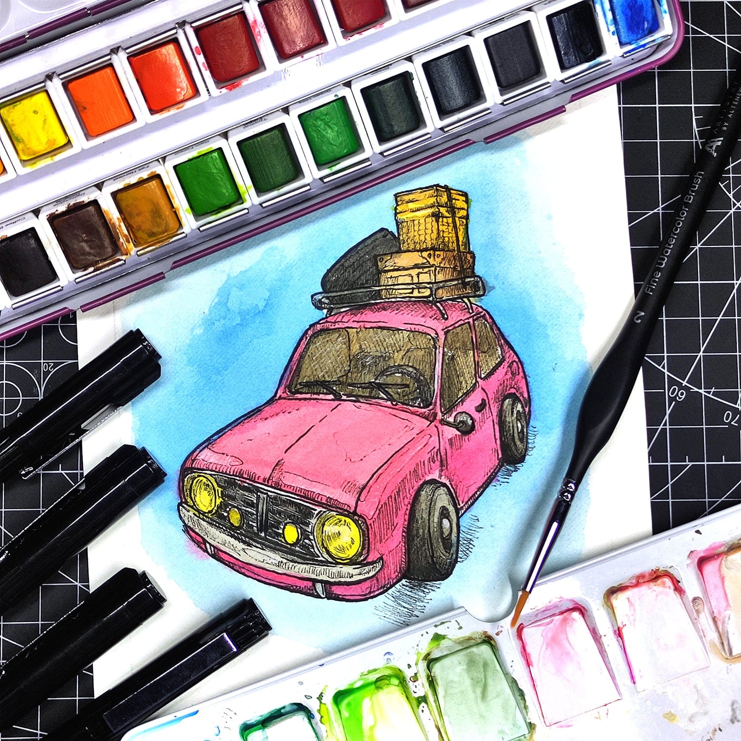 Stationery Fine Liner Pen Set