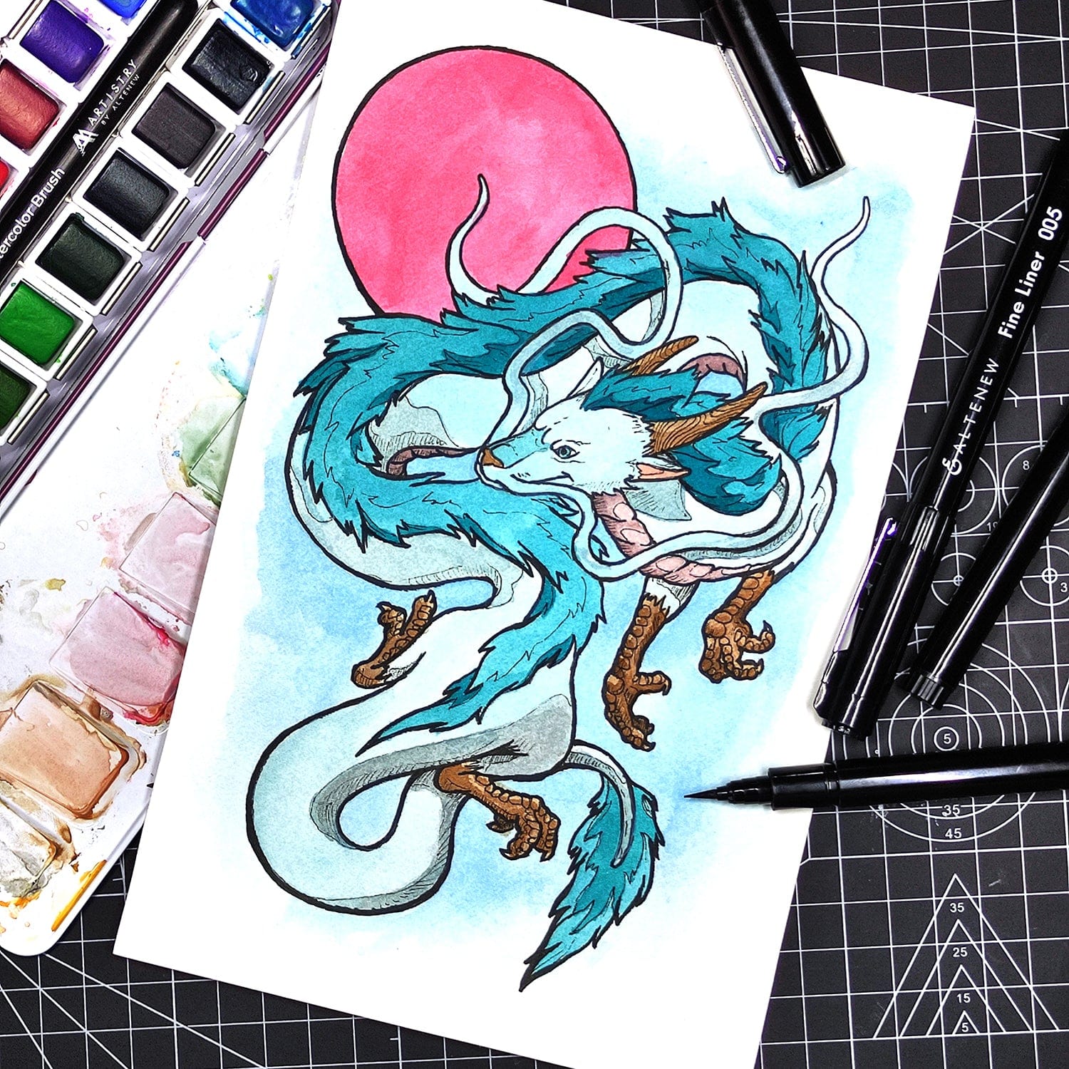 Stationery Fine Liner Pen Set