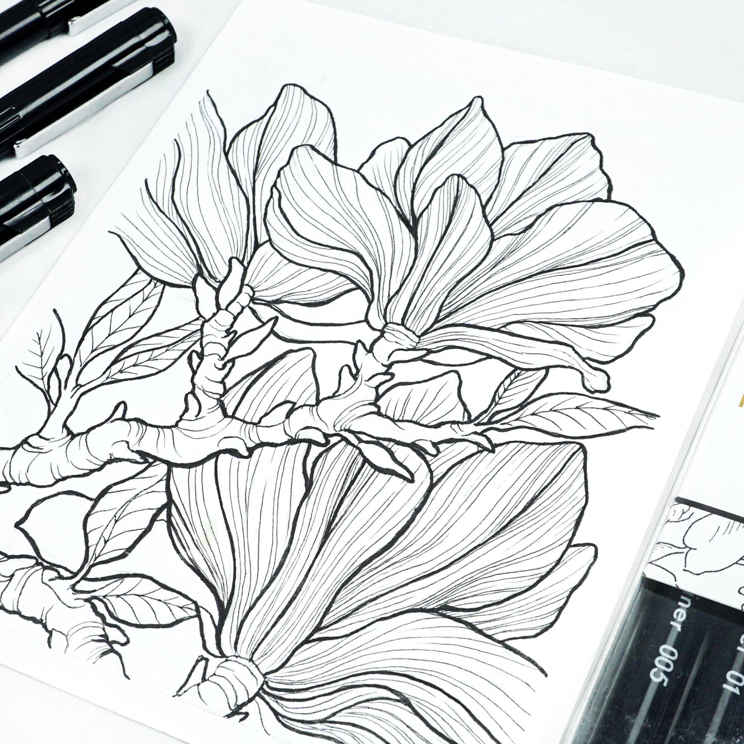 Stationery Fine Liner Pen Set