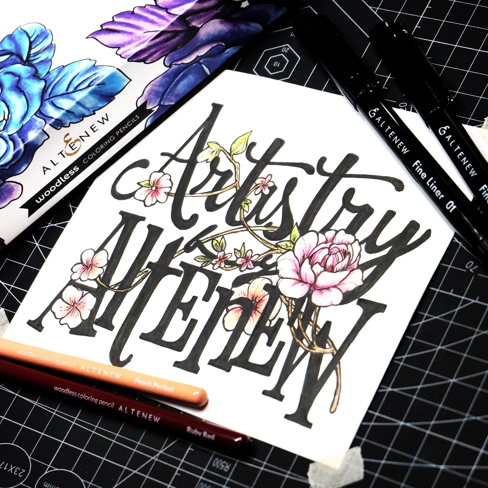 Stationery Fine Liner Pen Set