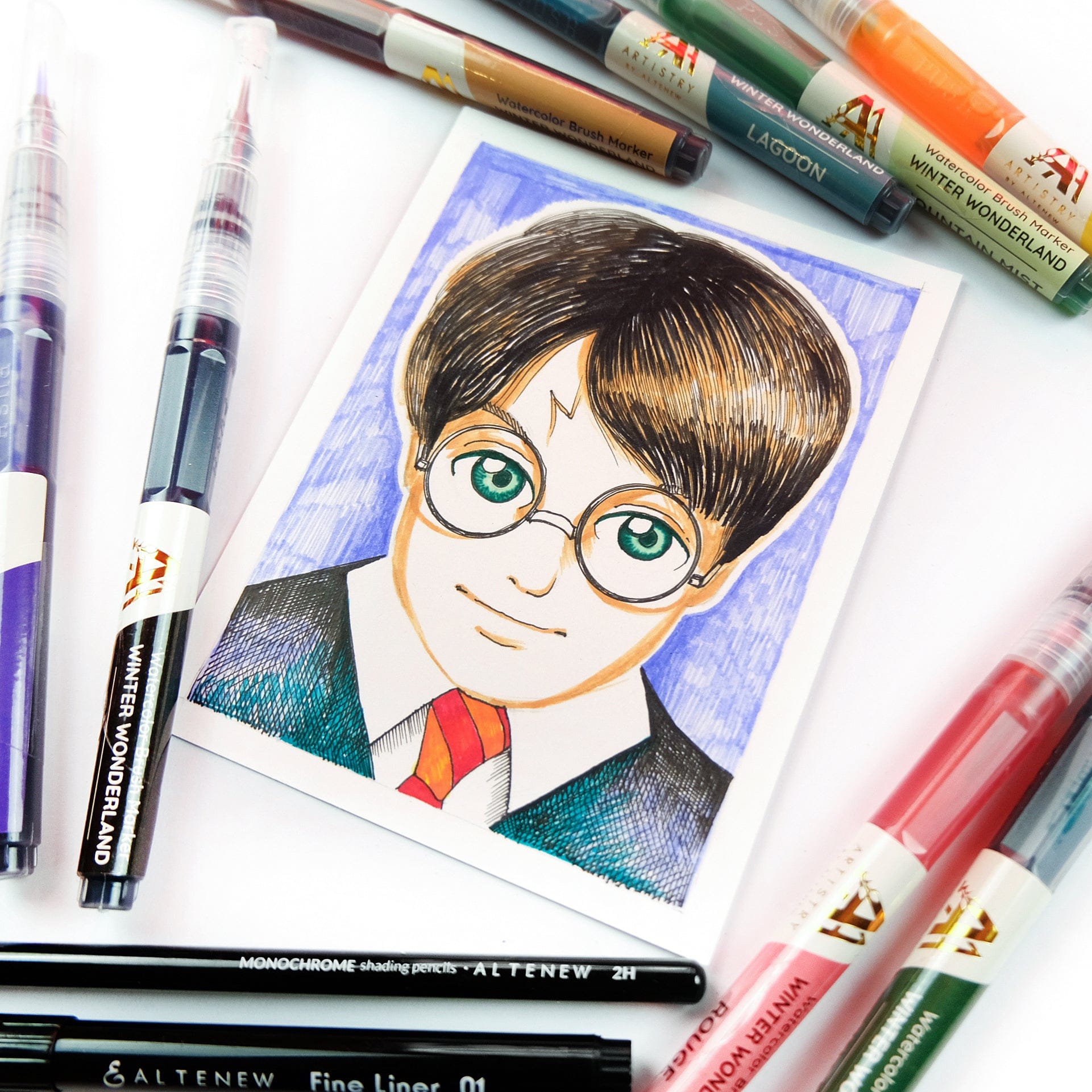 Stationery Fine Liner Pen Set