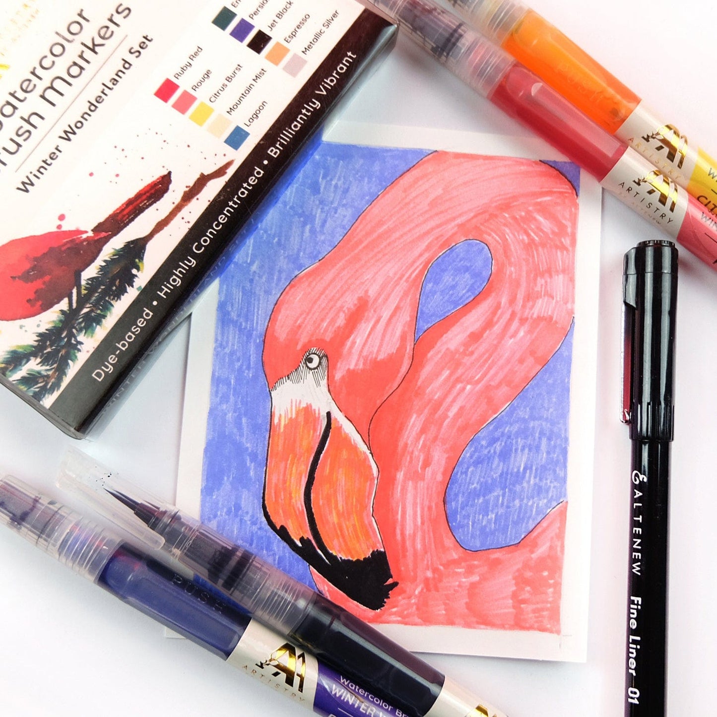 Stationery Fine Liner Pen Set