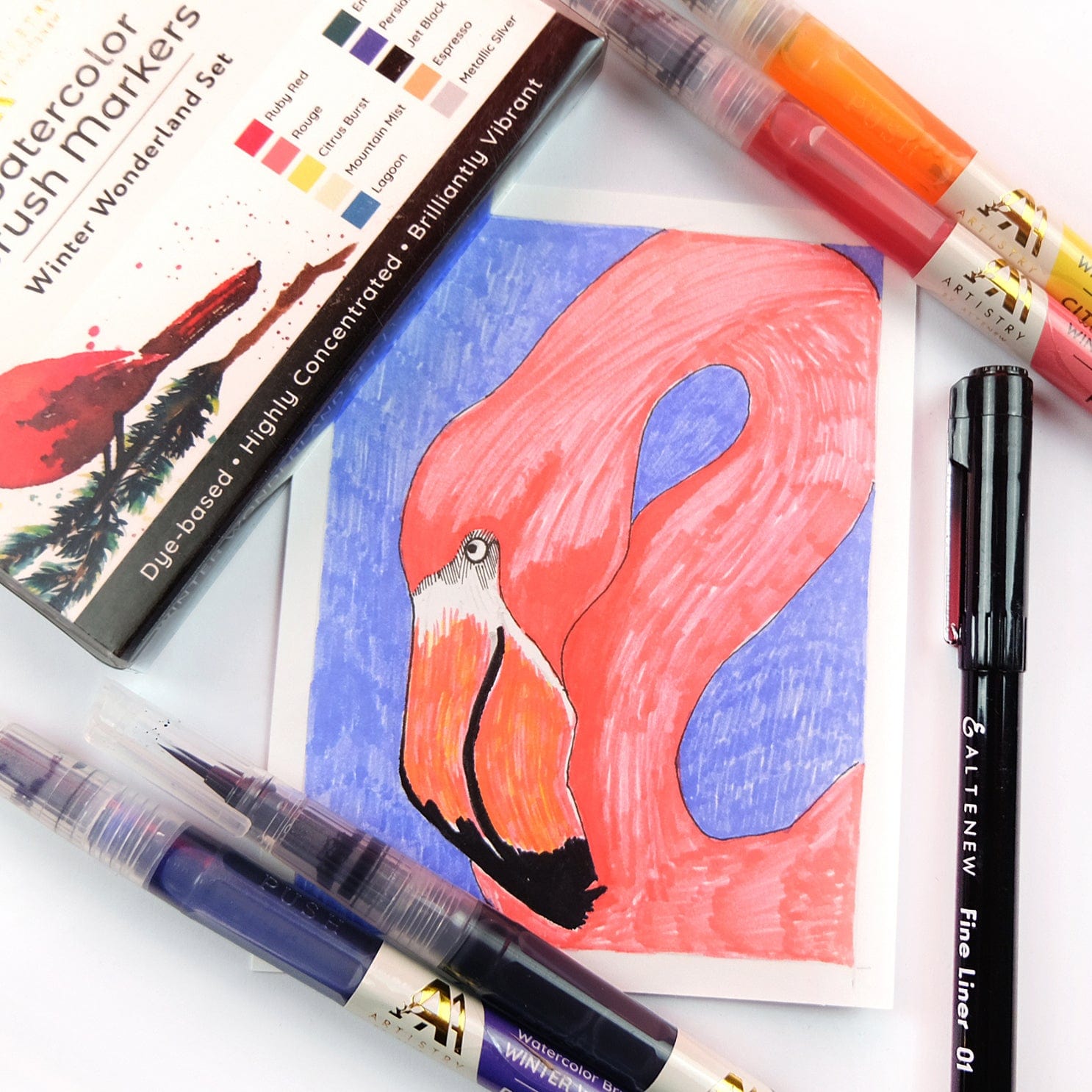 Stationery Fine Liner Pen Set