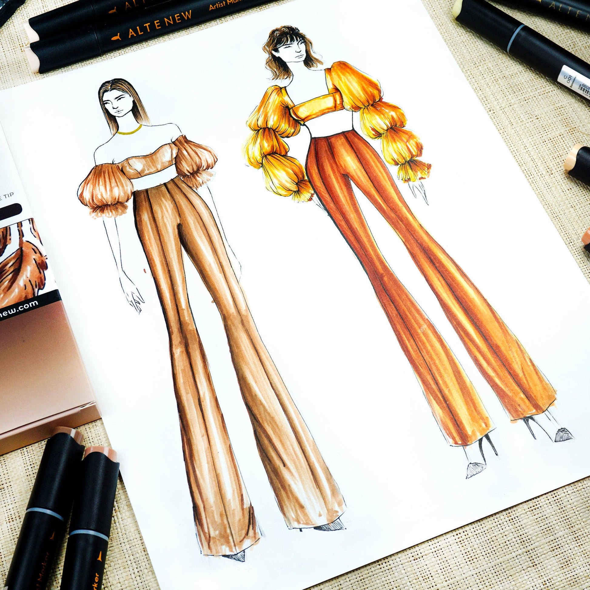 Stationery Fine Liner Pen Set