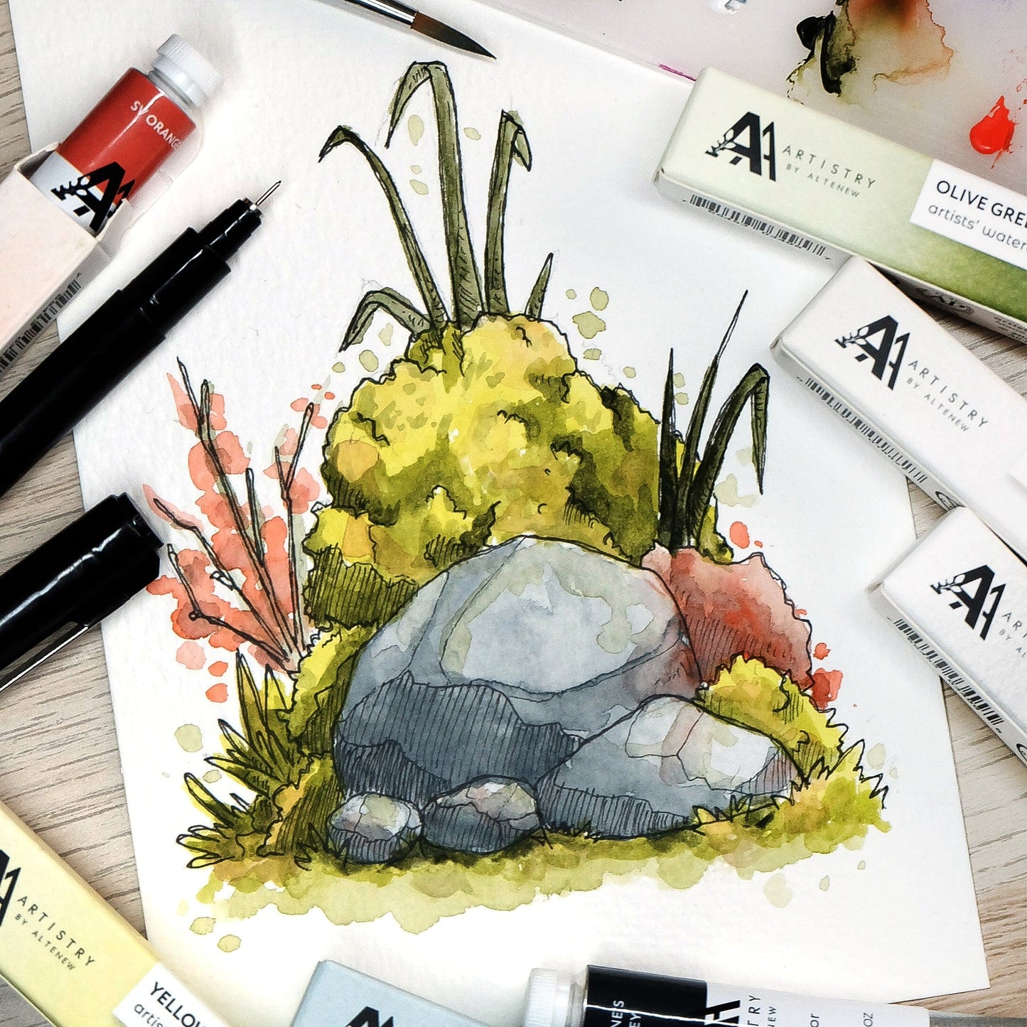 Stationery Fine Liner Pen Set