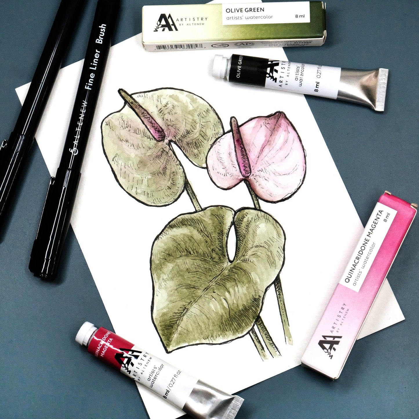 Stationery Fine Liner Pen Set