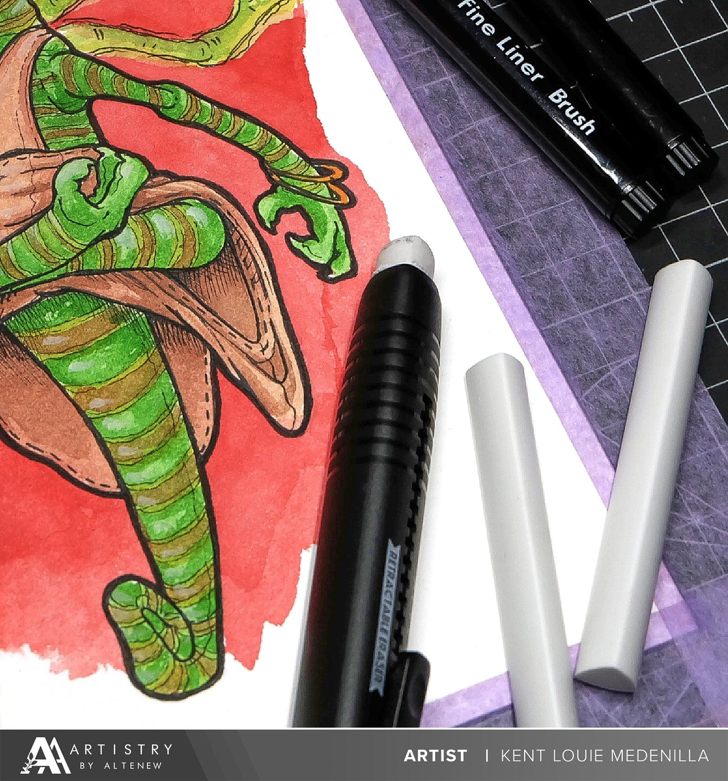 Stationery Retractable Eraser Refills