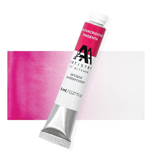 Watercolor Tubes Artists' Watercolor Tube - Quinacridone Magenta - (PR.122)