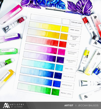 Watercolor Tubes Artists' Watercolor Tube - Quinacridone Violet - (PV.19)
