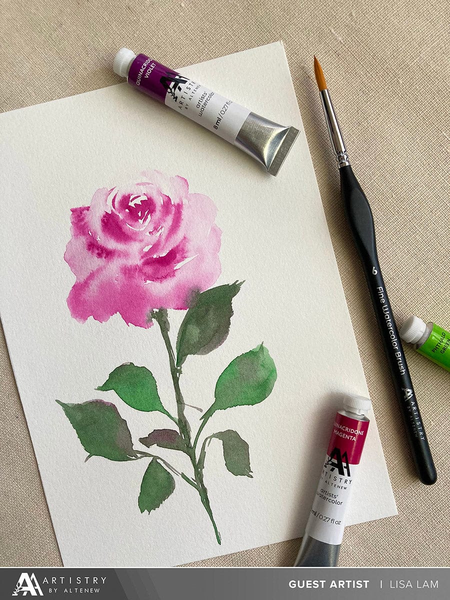 Watercolor Tubes Artists' Watercolor Tube - Toluidine Red - (PR.3)