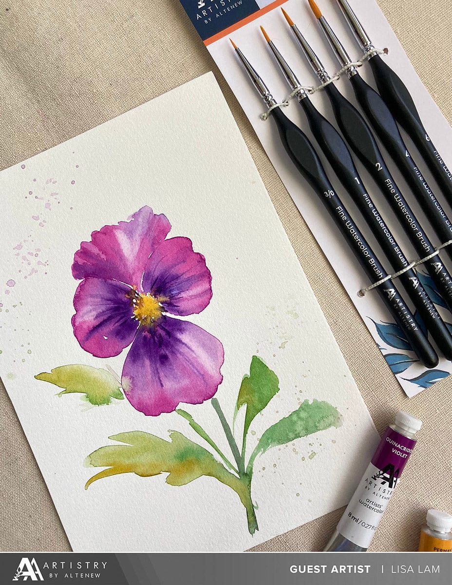 Watercolor Tubes Artists' Watercolor Tube - Toluidine Red - (PR.3)