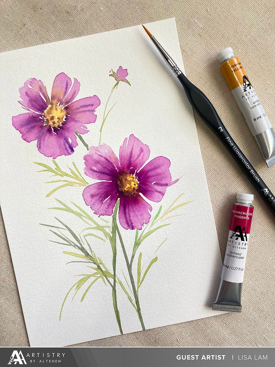 Watercolor Tubes Artists' Watercolor Tube - Toluidine Red - (PR.3)