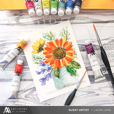 Watercolor Tubes Bundle Essential Artists' Watercolor Palette Bundle