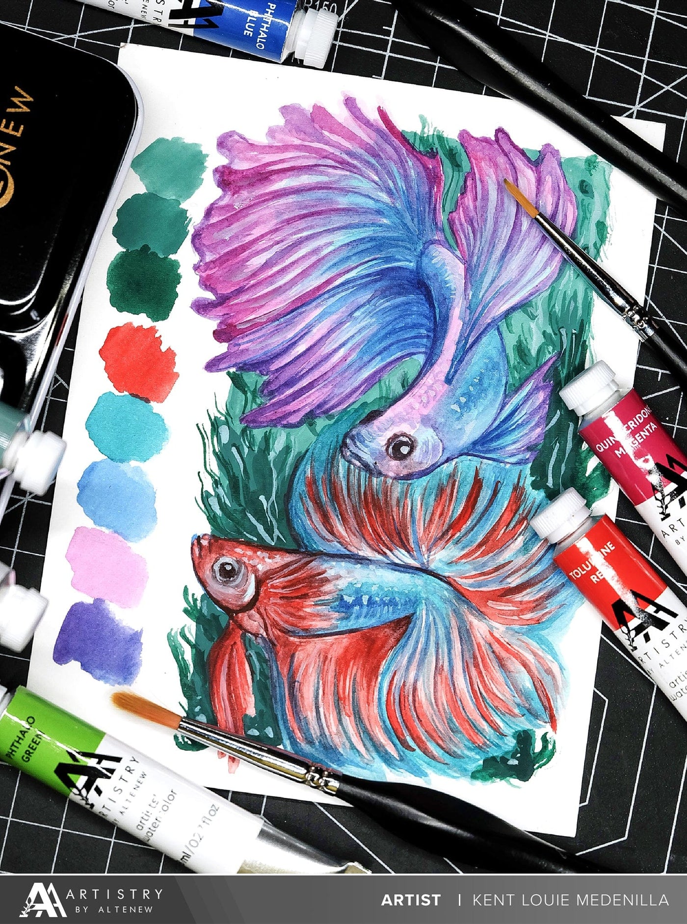 Watercolor Tubes Bundle Palette Perfection Bundle